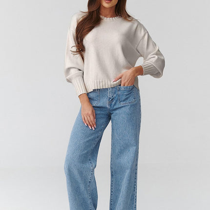 Women's Oversized Soft Knit Sweater Universal Size Casual Comfort - Très Elite