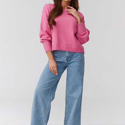 Women's Oversized Soft Knit Sweater Universal Size Casual Comfort - Très Elite