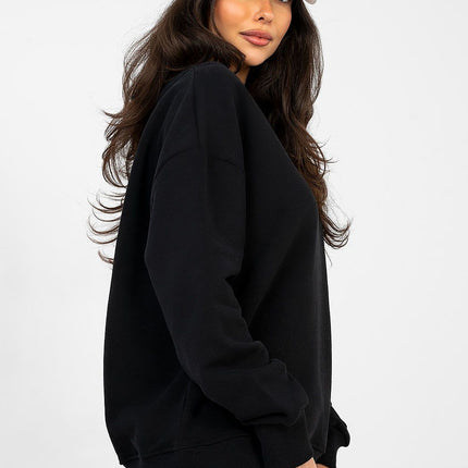 Women's Sweatshirt With Smooth Finish Cotton Polyester Blend - Très Elite