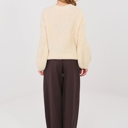 Women Carrot Cut Trousers High Waist Seven Eighths Length Cotton Elastane - Très Elite