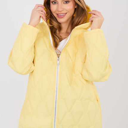 Lightweight Quilted Women's Transitional Jacket With Hood For Spring And Summer - Très Elite