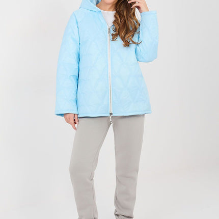 Lightweight Quilted Women's Transitional Jacket With Hood For Spring And Summer - Très Elite