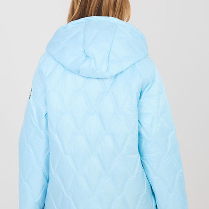 Lightweight Quilted Women's Transitional Jacket With Hood For Spring And Summer - Très Elite
