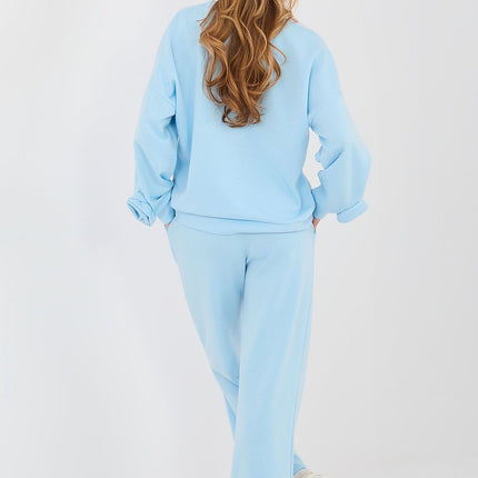 Women Viscose Elastane Sweatshirt and Pants Set for Everyday Casual - Très Elite