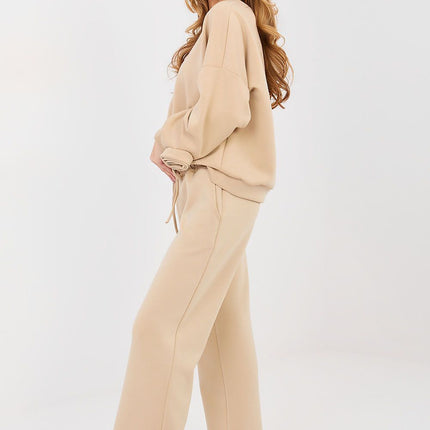 Women Viscose Elastane Sweatshirt and Pants Set for Everyday Casual - Très Elite