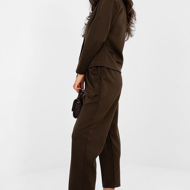Italy Moda Professional Tracksuit Trousers with Moisture-Wicking Fabri