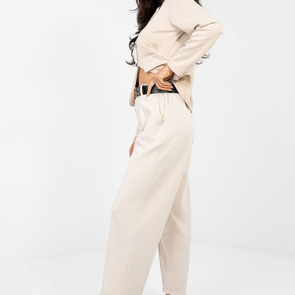 Italy Moda Professional Tracksuit Trousers with Moisture-Wicking Fabri