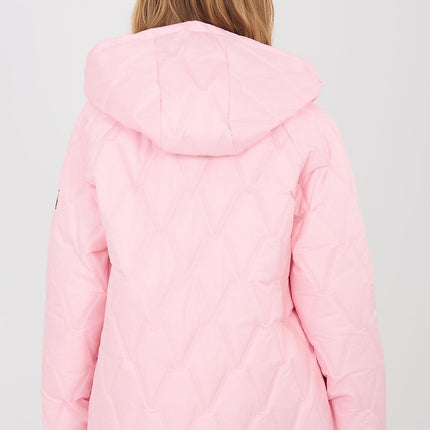 Lightweight Quilted Women's Transitional Jacket With Hood For Spring And Summer - Très Elite