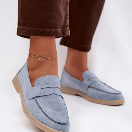 Womens Moccasins Made Of Soft Eco Suede With Classic Cut For Everyday Wear - Très Elite