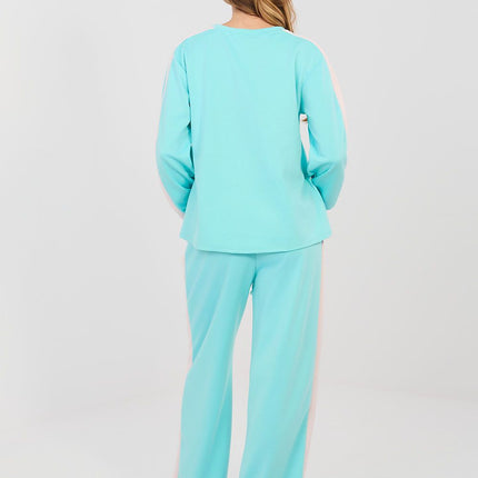 Women's Cozy Tracksuit Set With Sweatshirt And Pants Soft Loungewear - Très Elite