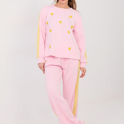 Women's Cozy Tracksuit Set With Sweatshirt And Pants Soft Loungewear - Très Elite