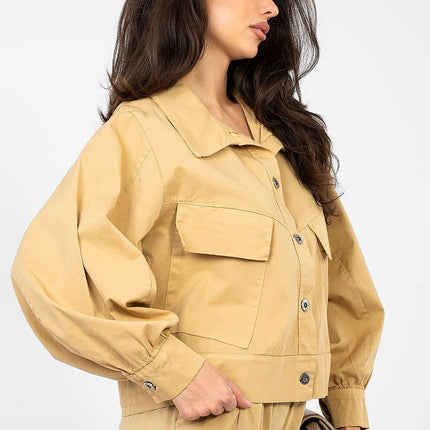 Womens Casual Long Sleeve Shirt Model 223949 For Everyday Wear - Très Elite