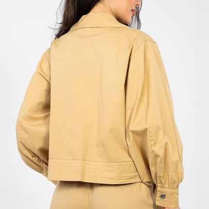 Womens Casual Long Sleeve Shirt Model 223949 For Everyday Wear - Très Elite