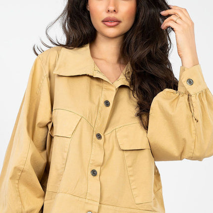 Womens Casual Long Sleeve Shirt Model 223949 For Everyday Wear - Très Elite