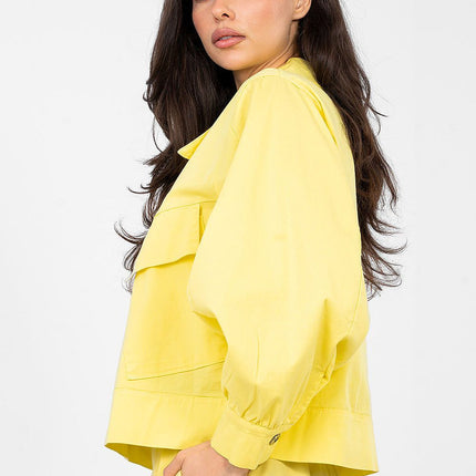 Womens Casual Long Sleeve Shirt Model 223949 For Everyday Wear - Très Elite
