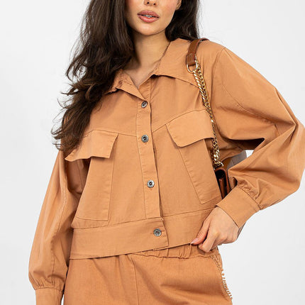 Womens Casual Long Sleeve Shirt Model 223949 For Everyday Wear - Très Elite