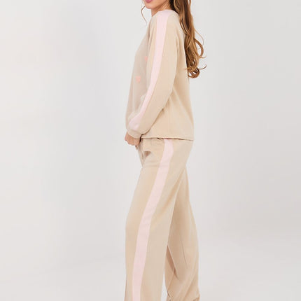 Women's Cozy Tracksuit Set With Sweatshirt And Pants Soft Loungewear - Très Elite