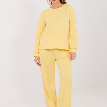 Women's Cozy Tracksuit Set With Sweatshirt And Pants Soft Loungewear - Très Elite