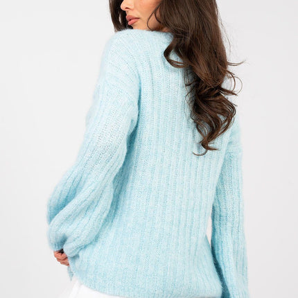 Elegant Casual Womens Jumper Sweater Model 224369 Crew Neck Long Sleeve - Très Elite