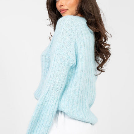 Elegant Casual Womens Jumper Sweater Model 224369 Crew Neck Long Sleeve - Très Elite