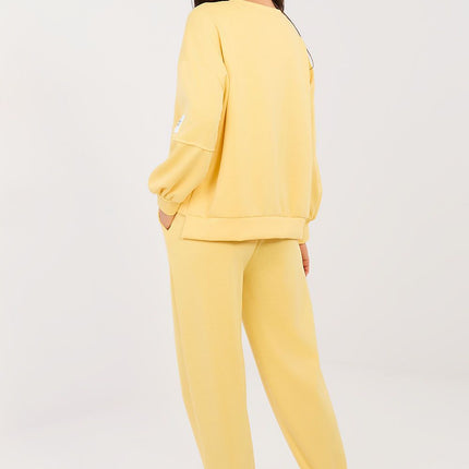 Casual Tracksuit Set 224377 With Round Neck Sweatshirt For Everyday Wear - Très Elite