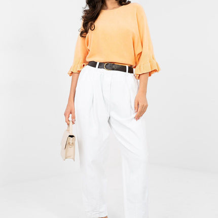 Corduroy Carrot Trousers for Everyday Wear and Work Model 224384 - Très Elite