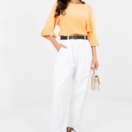 Corduroy Carrot Trousers for Everyday Wear and Work Model 224384 - Très Elite