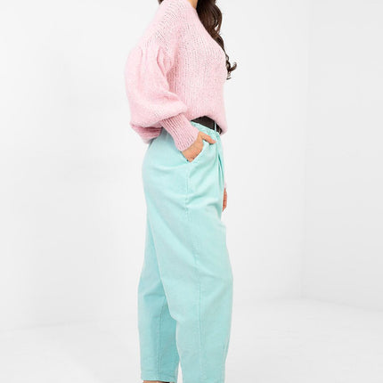 Corduroy Carrot Pants Model 224385 For Everyday And Workwear - Très Elite