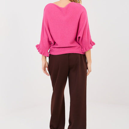 Elegant Tracksuit Trousers With Cuffed Ankles Model 224393 - Très Elite
