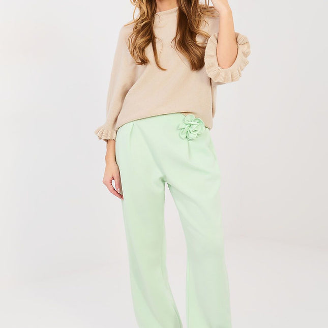 Elegant Jogger Style Sweatpants Tracksuit Trousers With Cuffs 224394 - Très Elite