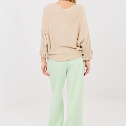 Elegant Jogger Style Sweatpants Tracksuit Trousers With Cuffs 224394 - Très Elite