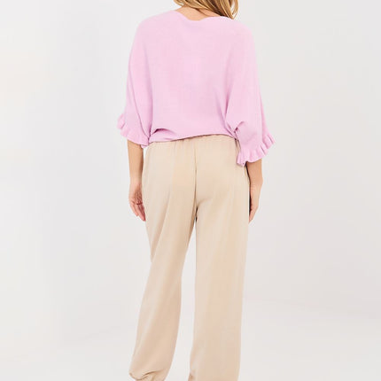 Elegant Tracksuit Trousers Jogger Pants With Ribbed Cuffs Versatile Everyday Use - Très Elite