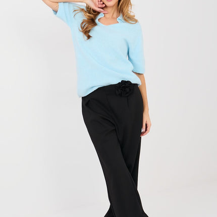 Elegant Tracksuit Trousers With Cuffed Ankles Model 224399 - Très Elite