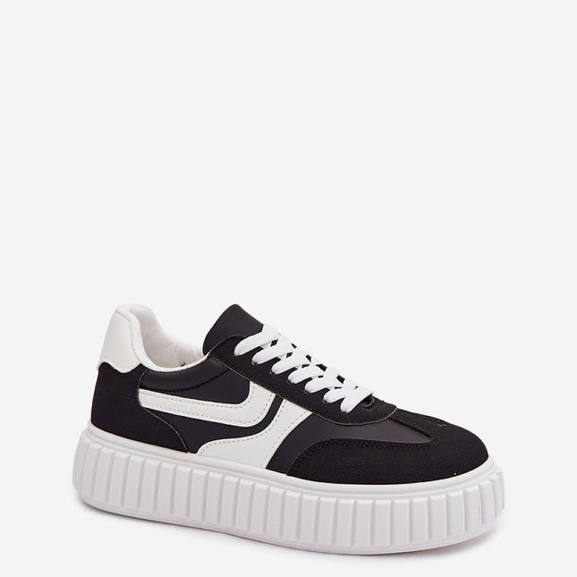 Eco Suede Platform Sneakers With All Day Comfort And Style - Très Elite