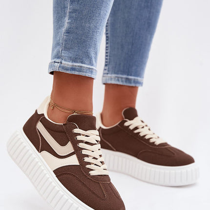 Eco Suede Platform Sneakers With All Day Comfort And Style - Très Elite