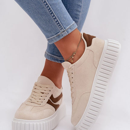 Eco Suede Platform Sneakers With All Day Comfort And Style - Très Elite