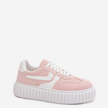 Eco Suede Platform Sneakers With All Day Comfort And Style - Très Elite