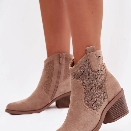 Step in Style Women's Heel Boots - Comfortable & Elegant Design