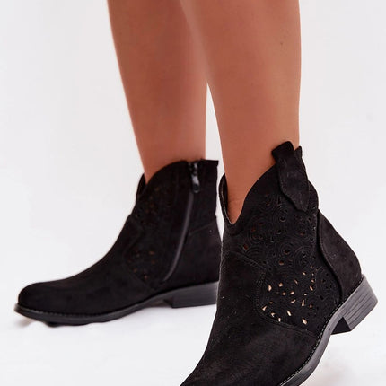Step in Style Professional Leather Boots with Cushioned Insole