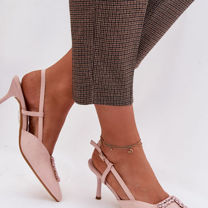 Step in Style Women's Heel Sandals - Comfortable Fit & Elegant Design
