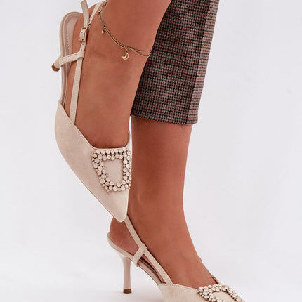 Step in Style Women's Heel Sandals - Comfortable Fit & Elegant Design