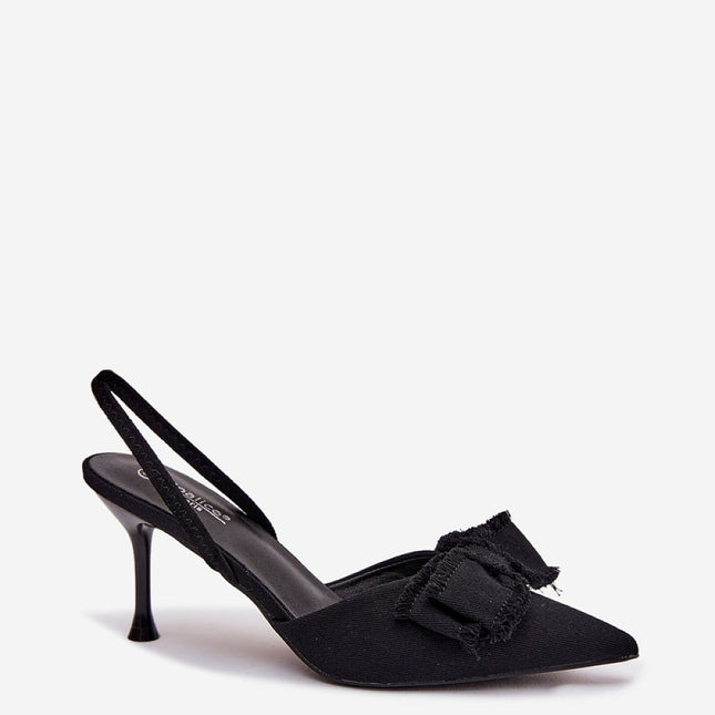 Step in Style Professional Heel Sandals with Cushioned Footbed