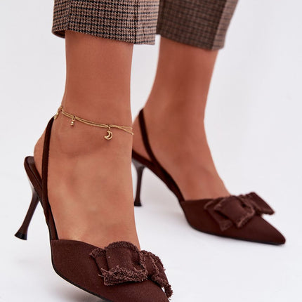 Step in Style Professional Heel Sandals with Cushioned Footbed
