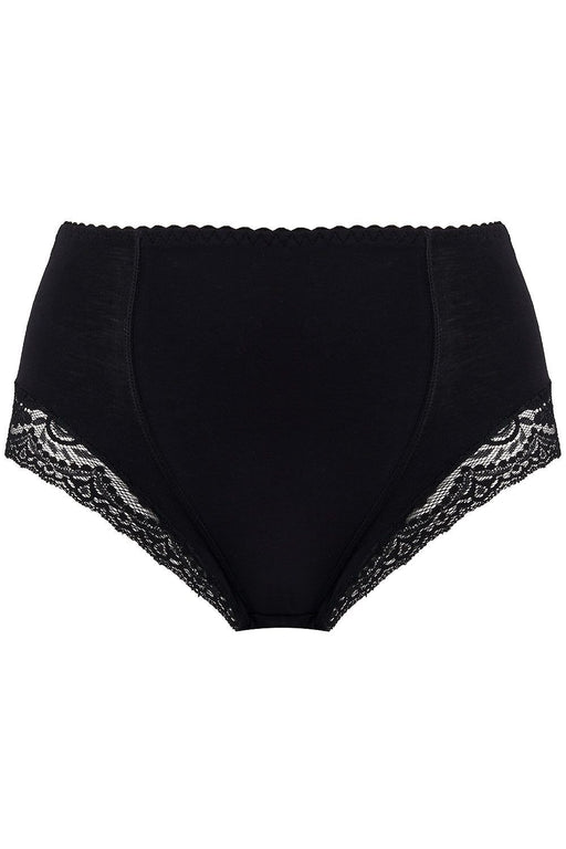 Lace-Front Shaping Panties with Tummy Control