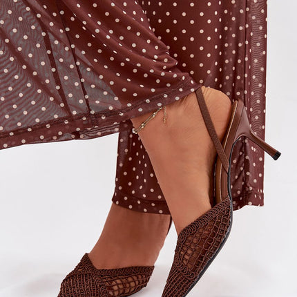 Step in Style Women's Heel Sandals - Comfortable, Elegant Design