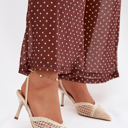 Step in Style Women's Heel Sandals - Comfortable, Elegant Design