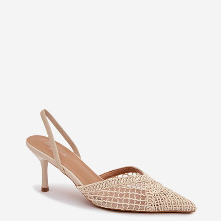 Step in Style Women's Heel Sandals - Comfortable, Elegant Design