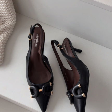Step in Style Women's Heel Sandals - Comfortable, Elegant Design