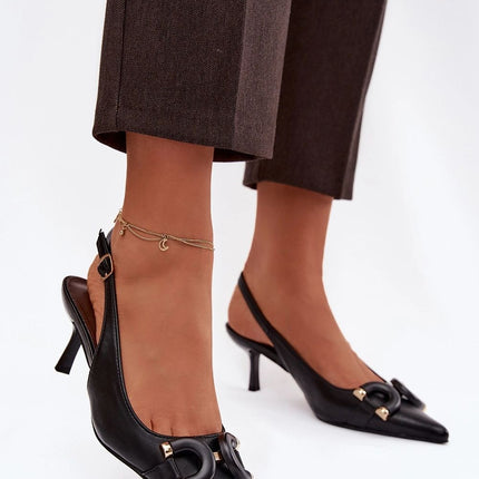 Step in Style Women's Heel Sandals - Comfortable, Elegant Design