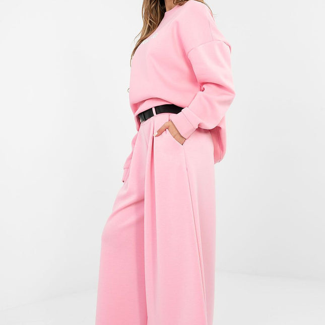 Rue Paris Professional Tracksuit Trousers with Elastic Waistband & Poc